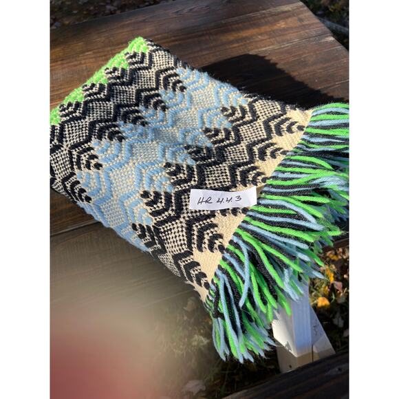 Vintage Handmade Swedish Weaving Afghan Throw Blanket Huck Embroidery 42x62" - Picture 9 of 9